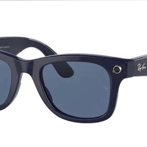 Ray-Ban META Wayfarer Stories POLARIZED Navy Blue Sunglasses